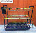Gold Black 3 tier dish rack