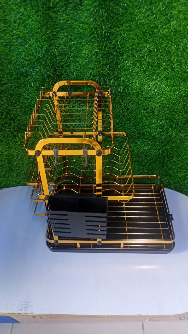 Golden luxury dishrack
